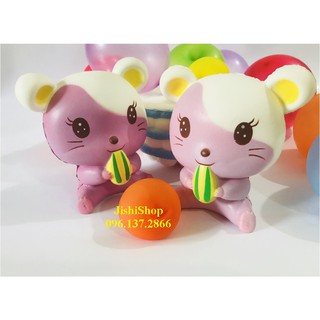 Squishy Sóc ăn bánh - quà cho bé yêu AA