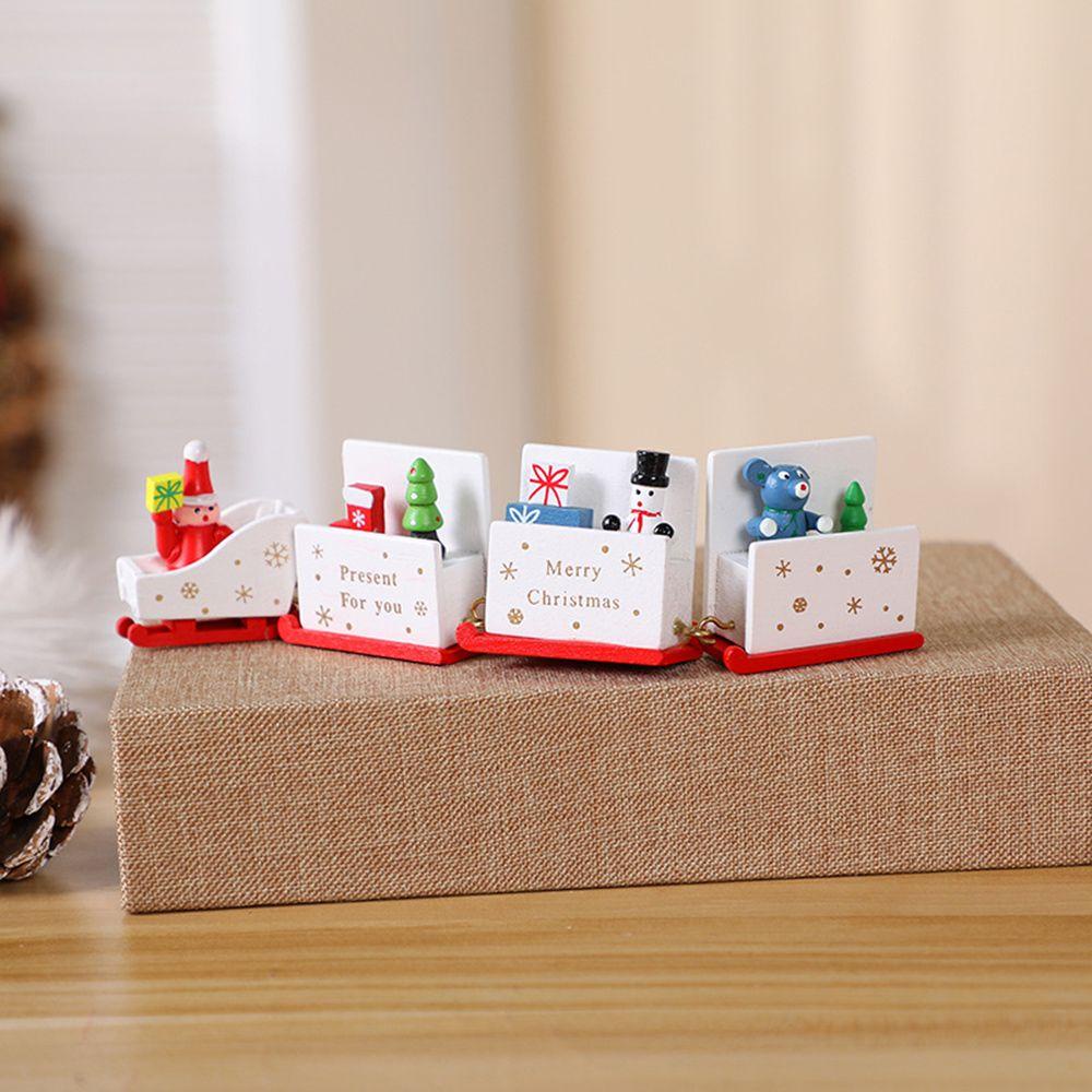 Phụ Kiện Trang Trí Giáng Sinh Và Năm Mới Bằng Gỗ