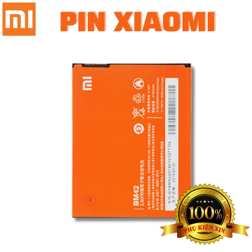 Pin XIAOMI Thay Thế Chính Hãng Nhiều Dòng Máy ( Redmi, Mi seri, Mi Note, Mi Mix, Mi A,...) Chất Lượng Bảo Hành 1 Đổi 1