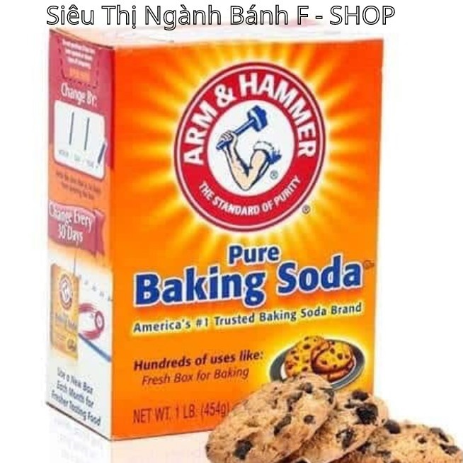 Nguyên liệu làm bánh - Bột Baking Soda 454 gam - Bột Banking Soda 454 gam