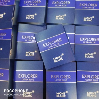 [Bản Pháp]Sample nước hoa nam Montblanc Explorer Ultra Blue