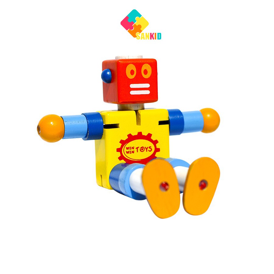 Cậu bé người máy - Đồ chơi gỗ Winwintoys