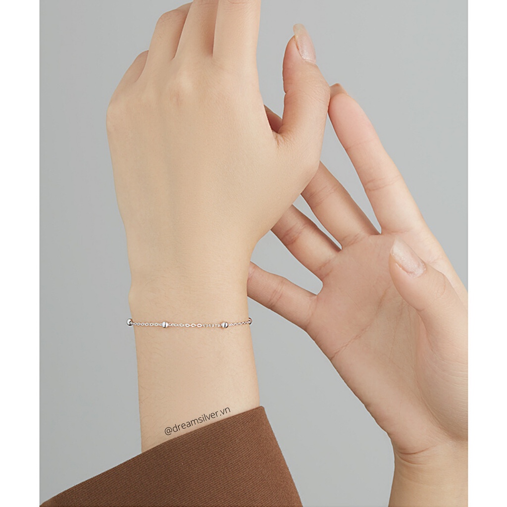 Lắc Tay Bạc Bạc Dreamsilver Water Drop LT026