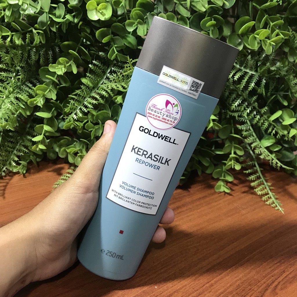 🇩🇪Goldwell🇩🇪Dầu gội tăng phồng Goldwell Kerasilk Repower Volume Shampoo 250ml