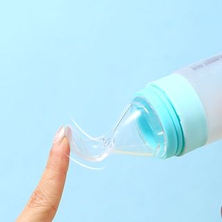 Bình thìa ăn dặm cho bé silicon Ckbebe