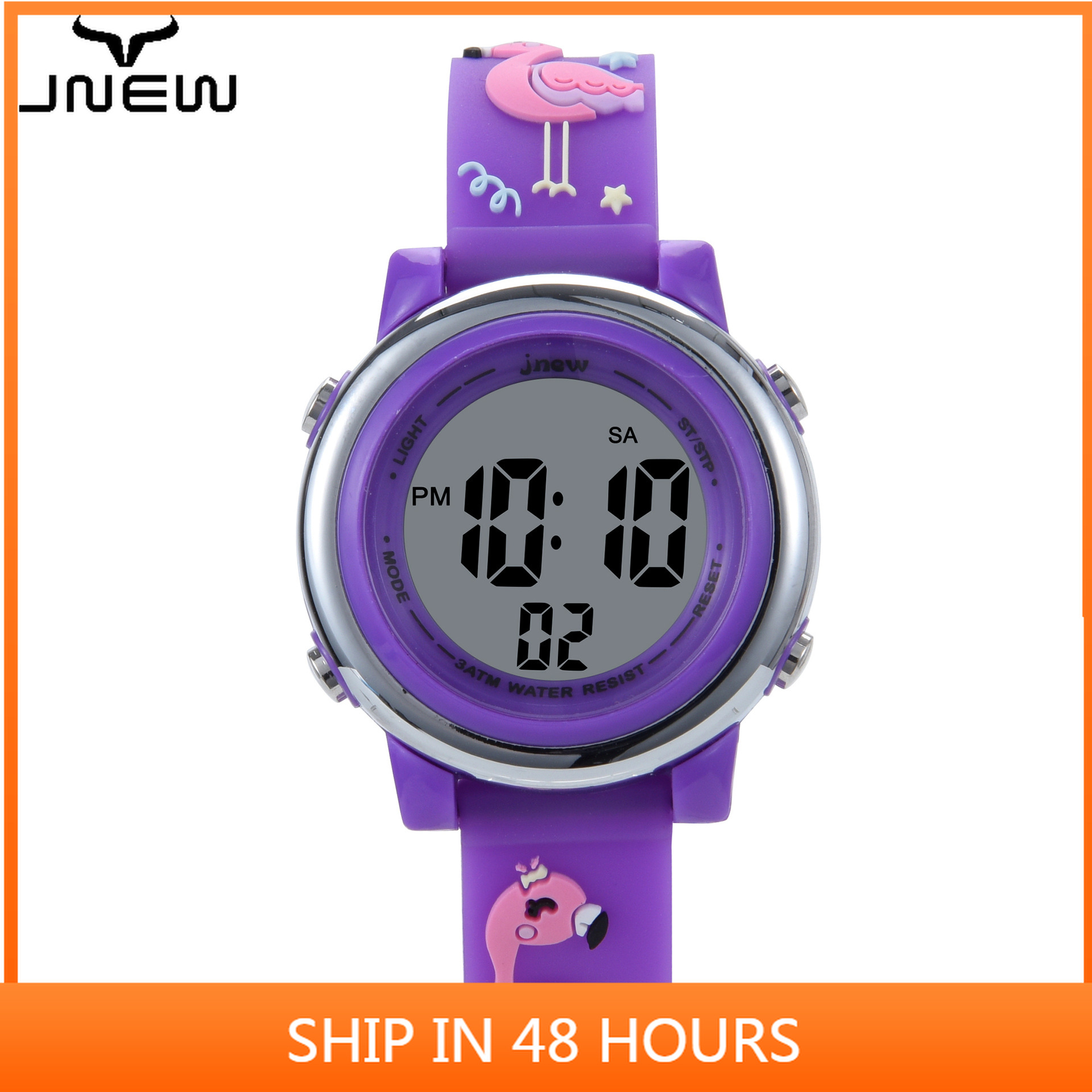 Đồng Hồ Đeo Tay Chống Nước Có Đèn Led Thời Trang Cho Bé Gái | BigBuy360 - bigbuy360.vn