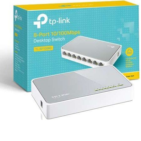 TP-Link -Switch 8 cổng 10/100Mbps - TL-SF1008D - Hàng Chính Hãng