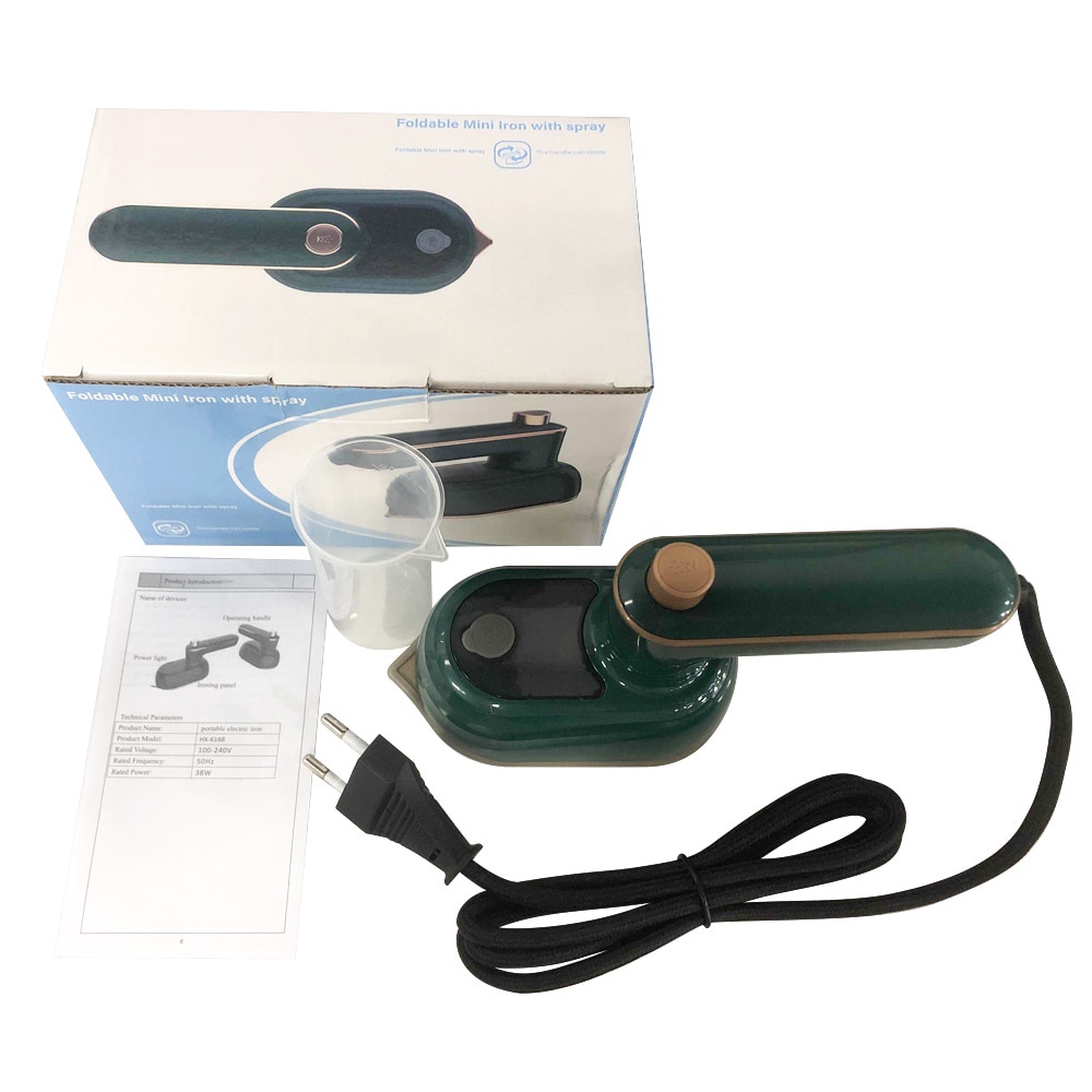 Bàn Ủi Hơi Nước Mini Cầm Tay Có Thể Gấp Gọn Tiện Dụng Dùng Khi Đi Du Lịch