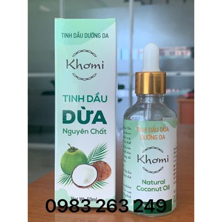 Tinh dầu dừa dưỡng da KHƠMi 50ml nuôi dưỡng làn da mái tóc của bạn [giá hủy diệt] tại xưởng