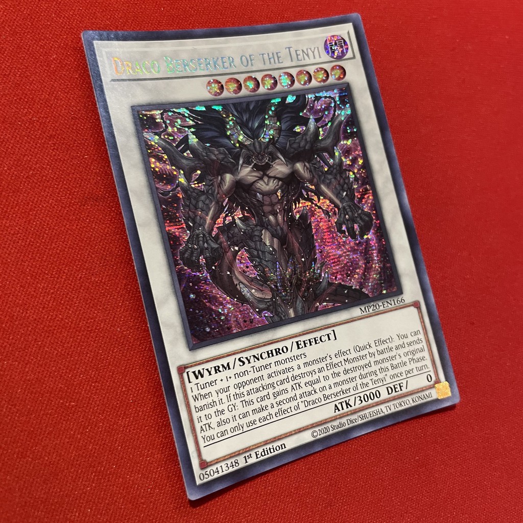 Thẻ Bài Yugioh Chính Hãng] Draco Berserker of The Tenyi
