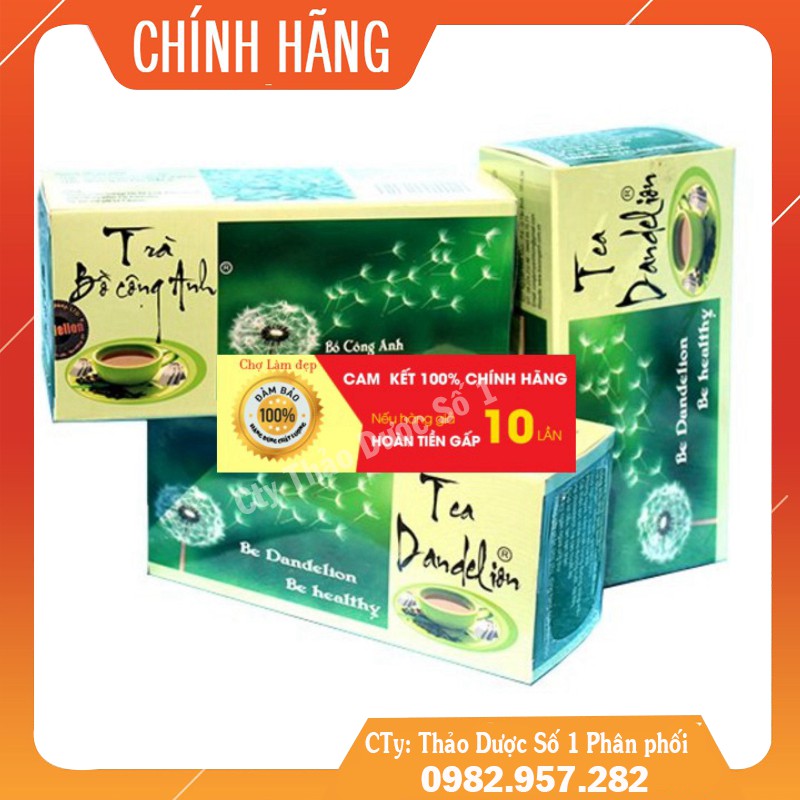 [Chính hãng, date mới] Trà Bồ Công Anh P&K - mát gan, giải độc, ngừa ung thư TDSO1