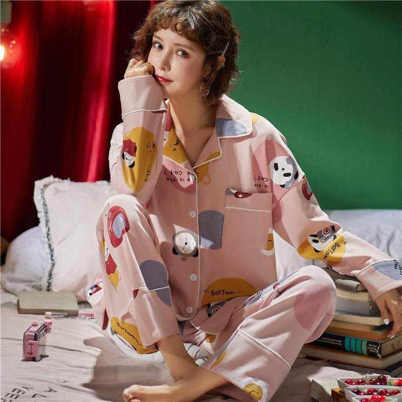 Pijama dài tay người lớn(hàng sale ko đổi trả)