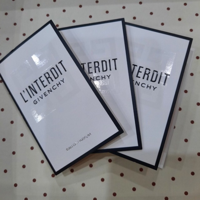 Vial nước hoa Givenchy L’interdit EDP