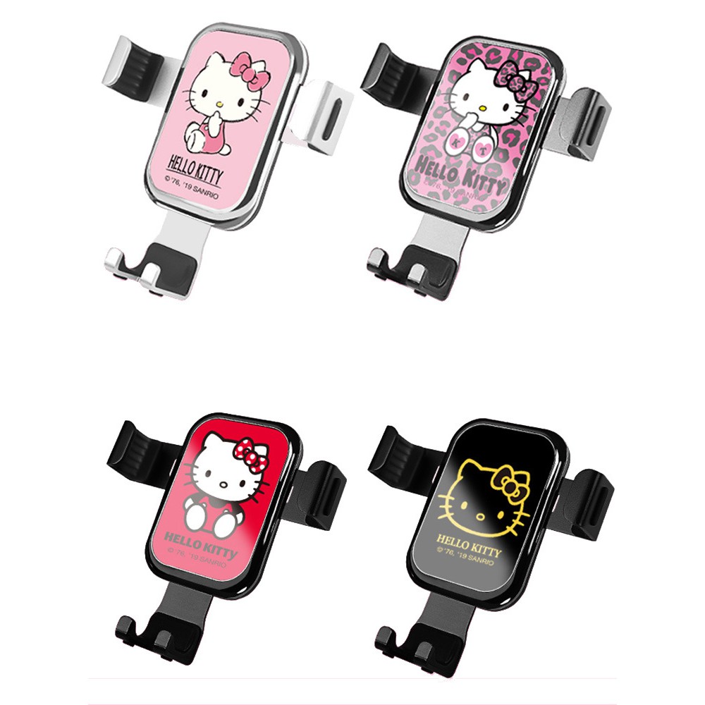 Giá Đỡ Điện Thoại Hình Hello Kitty Xinh Xắn Tiện Dụng Cho Xe Hơi