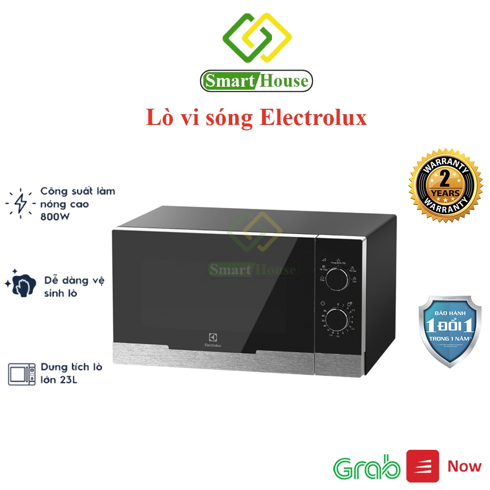 Lò vi sóng Electrolux EMM23KI9EBP 23 lít - Smart House