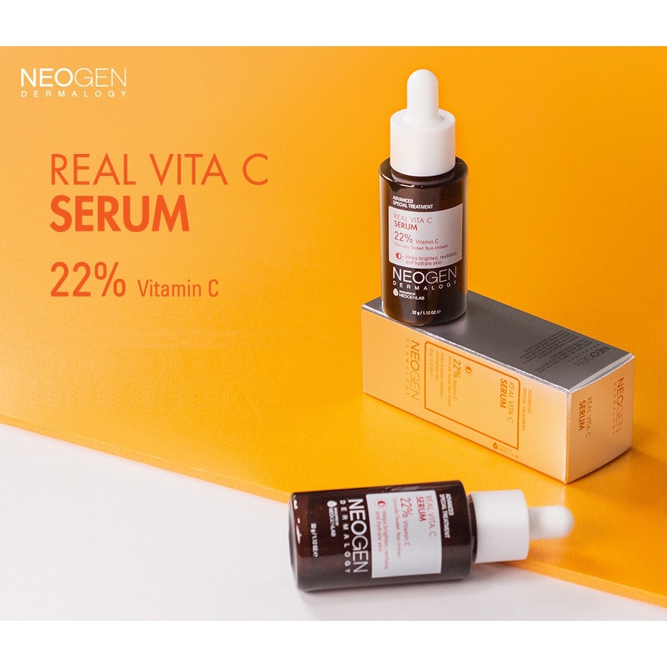 Tinh Chất Dưỡng Trắng, Mờ Thâm Neogen Dermalogy Real Vitamin C Serum - 32g
