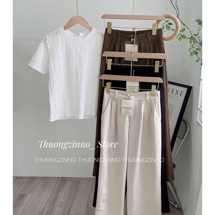 Quần ỐNG SUÔNG MÀU MỚI “Lady Mode” Quảng Châu Quần Culottes ống rộng tông Tây lạ mắt