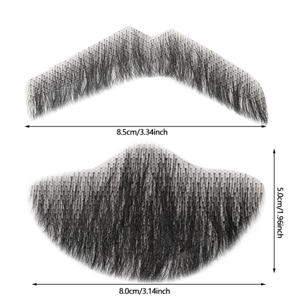 Bộ Râu Giả 100% Dành Cho Nam H2I3