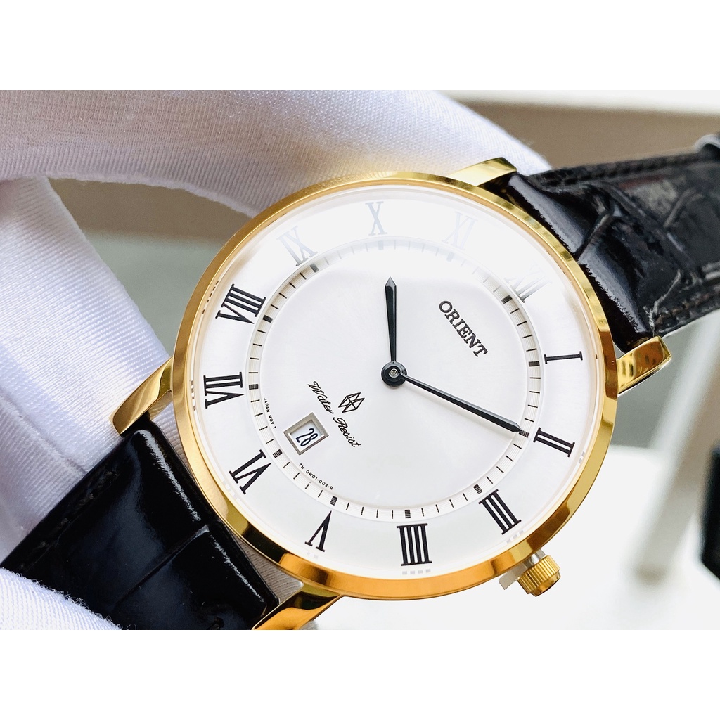 Đồng hồ kim nam dây da Orient Sapphire FGW0100FW0