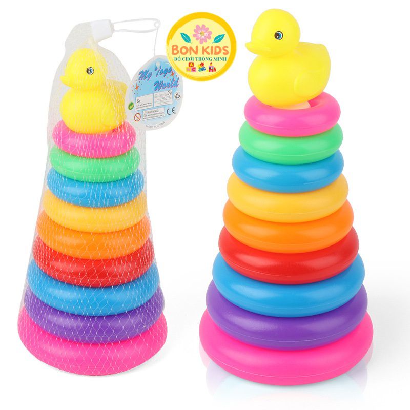 Đồ chơi phát triển tư duy , Tháp vịt 9 tầng