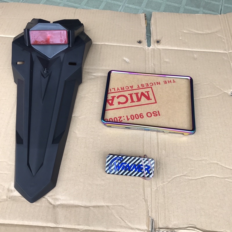 COMBO DÈ SAU KIỂU SONIC CÓ CHỮ LED CHO WINNER (KO BẢNG SỐ)
