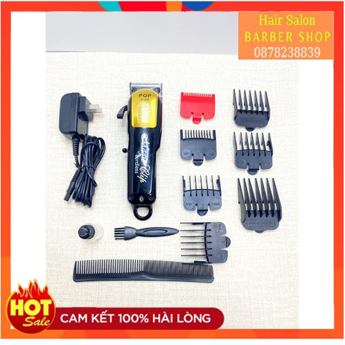 { Deal Hot } Tông Đơ Cắt Tóc -  POP F68 -  Lưỡi Kép Gama - Đã Mài Chuốt Lưỡi - Đã Chỉnh Cần Gạt - BH 6 Tháng