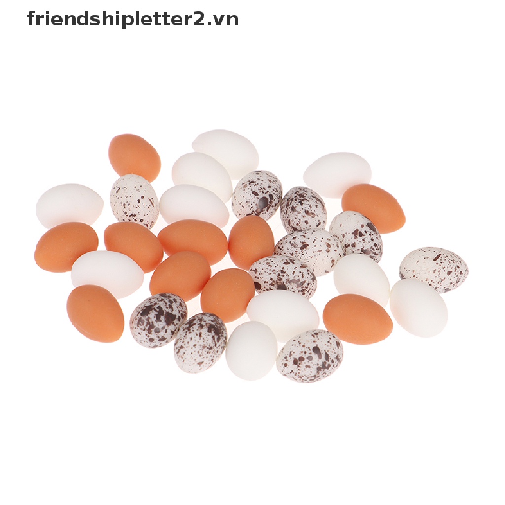 #Nóng Trong Kho# Set 10 Quả Trứng Giả Đồ Chơi Búp Bê
