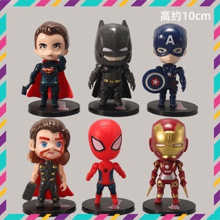 Mô Hình Nhân Vật Avenger Siêu Anh Hùng Chibi,Iron Man,Super men,Spider Man...