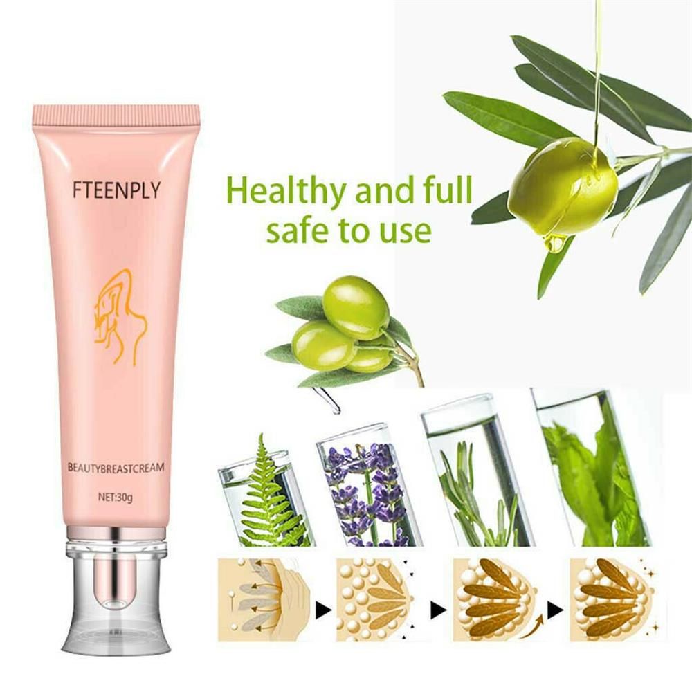[Hàng mới về] Kem nâng ngực hỗ trợ mát xa làm săn chắc và giảm nếp nhăn vùng ngực hiệu quả cho nữ