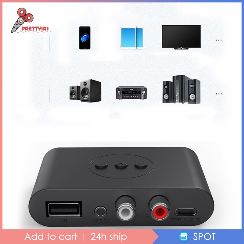 Usb Bluetooth 5.0 3.5mm & Rca Cho Xe Hơi | BigBuy360 - bigbuy360.vn