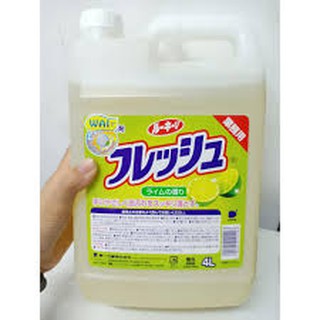 NƯỚC RỬA CHÉN WAI HƯƠNG CHANH 4L XUẤT NHẬT