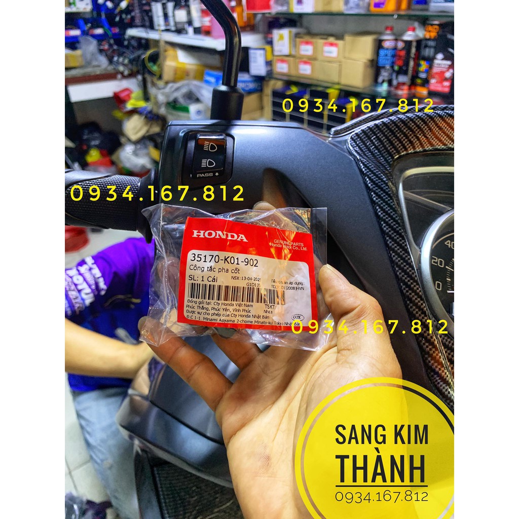 Bộ Mạch Tắt Mở Đèn Xe Vision 2021 2022 Full Giắc Cắm Không Khoét Đồ Mủ