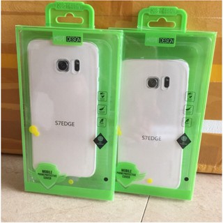 Ốp lưng dẻo KT Galaxy S7 Edge Siicon trong suốt ( Loại tốt )
