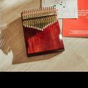 Đàn kalimba 17 phím gỗ Óc Chó cao cấp âm vang trong ấm tặng túi nhung mềm mại gỗ chọn lọc sơn 3 lớp chính hãng Tonic