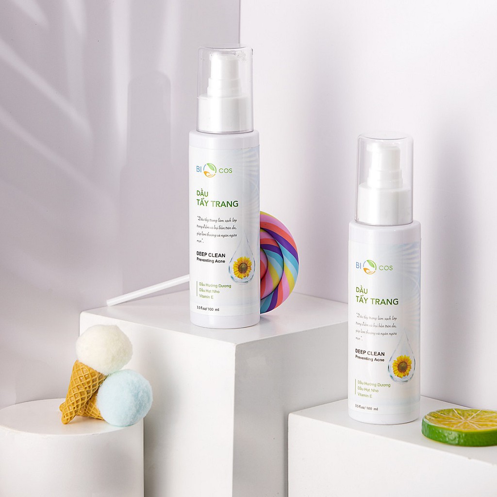 Dầu Tẩy Trang Làm Sạch Sâu 100ml Deep Clean Preventing Acne BIOCOS - Tẩy Trang, Làm Sạch, Giữ Ẩm, Dưỡng Mềm Da | BigBuy360 - bigbuy360.vn