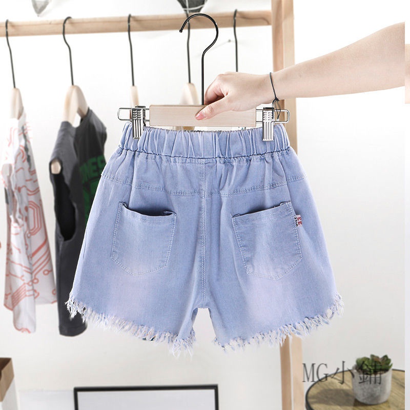 Quần Short Denim Mỏng Dáng Ôm Thời Trang Cá Tính Cho Nữ