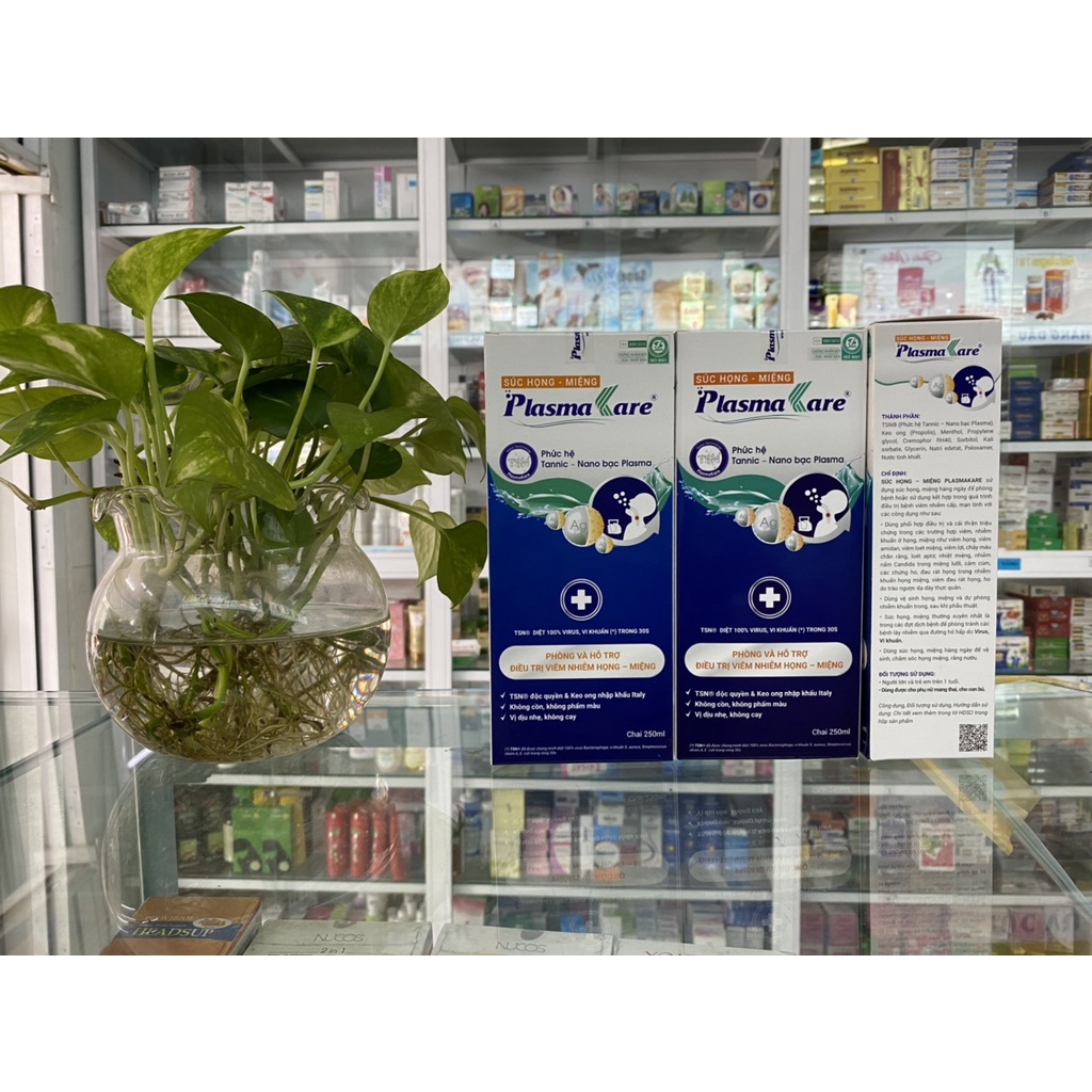 - NƯỚC SÚC HỌNG MIỆNG KHÁNG KHUẨN PLASMAKARE