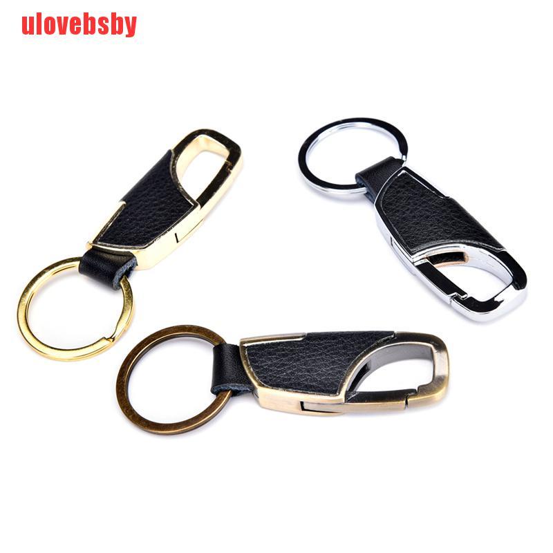 Móc Khóa Da Kim Loại Sáng Tạo Cho Nam