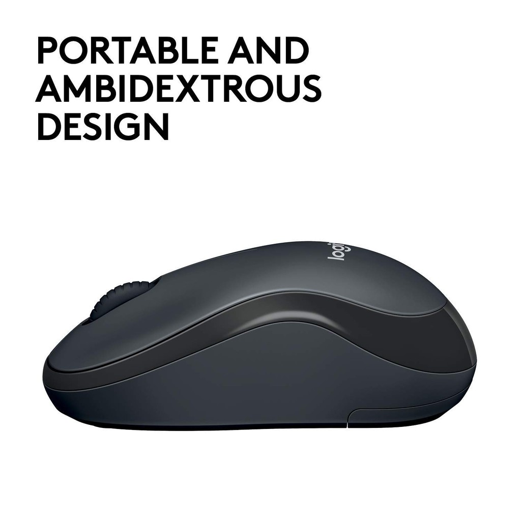 Chuột Không Dây Logitech M221 - Logitech Wireless Mouse M221 Silent HÀNG CHÍNH HÃNG