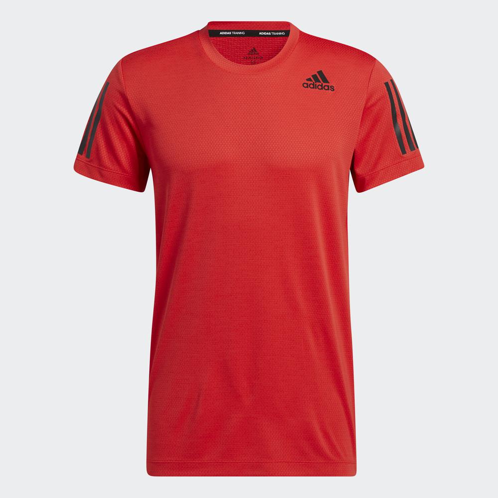 Áo Tee adidas TRAINING Nam Áo Thun HEAT.RDY Warrior Màu đỏ H11108