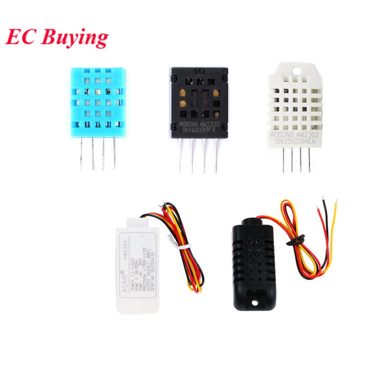 Cảm biến nhiệt độ và độ ẩm kỹ thuật số DHT11 DHT22 AM2302B AM2301 AM2320 Cảm biến nhiệt độ và độ ẩm 