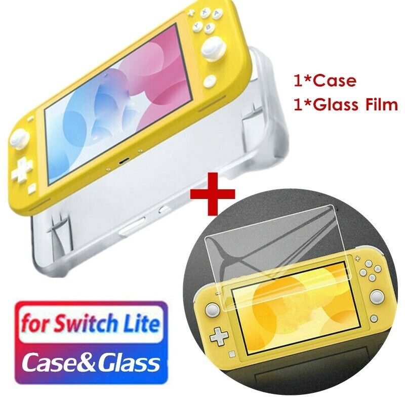 Ốp nhựa TPU/Miếng bảo vệ màn hình trong suốt chất lượng cao cho máy chơi game Nintendo Switch Lite