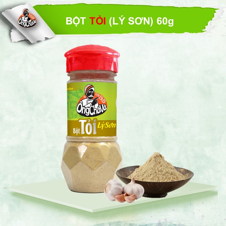 Bột Tỏi Lý Sơn Ông Chà Và 60gr (Galic Powder)