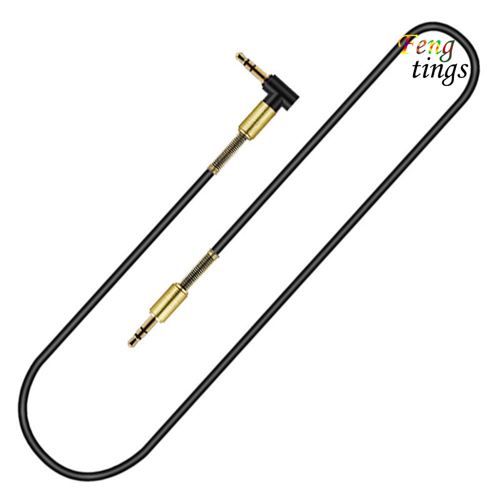 Dây Cáp Chuyển Đổi Âm Thanh Dạng Lò Xo Đầu Cắm 3.5mm Cho Loa Xe Hơi Điện Thoại