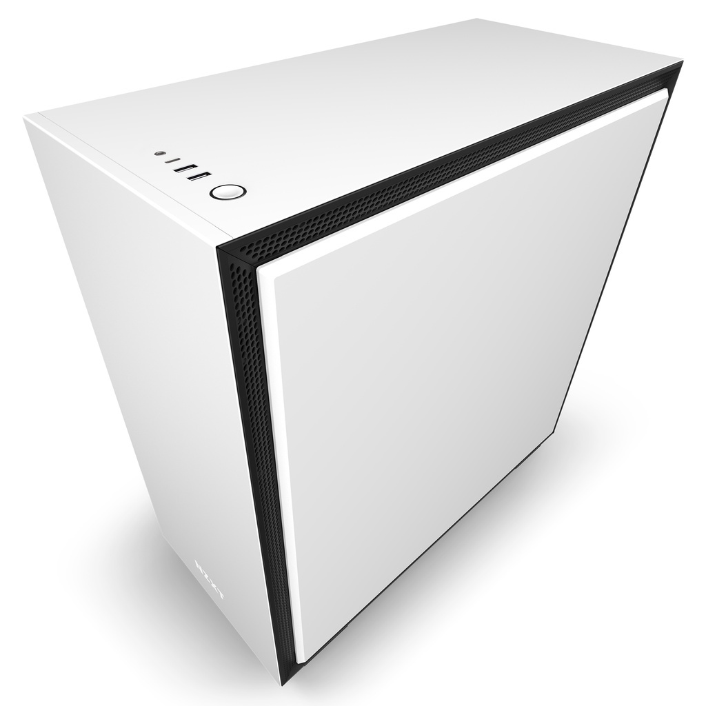 Vỏ Case NZXT H710 MATTE WHITE (Mini-ITX, MicroATX, ATX, EATX)