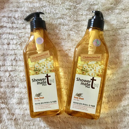 Sữa tắm dạng gel hoa cúc mịn da lưu hương Showermate CHAMOMILE 550ml -  Hàn Quốc Chính Hãng