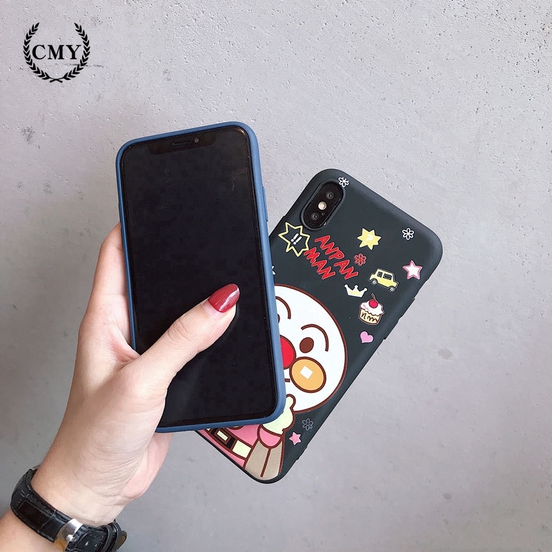 Ốp lưng hình chuột Mickey/Anpanman dành cho iPhone 11/11Pro/11Pro Max/X/XR/XS/XS MAX/7/8 Plus SE | BigBuy360 - bigbuy360.vn