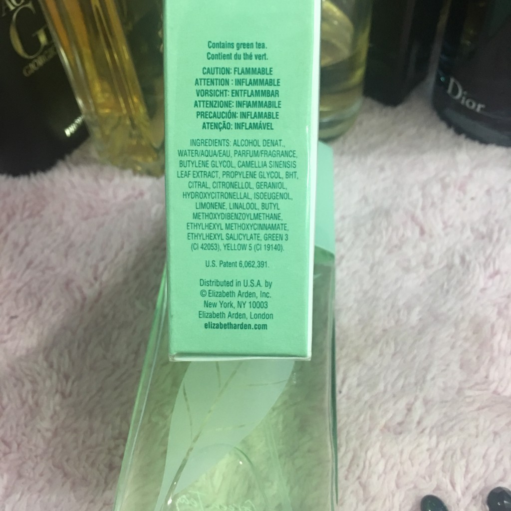 Mẫu Thử Nước Hoa Nữ Elizabeth Arden Green Tea 10ml