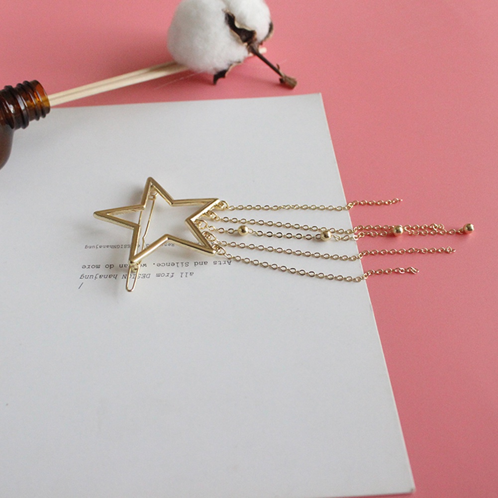 Kẹp tóc hình ngôi sao xinh xắn dành cho nữ