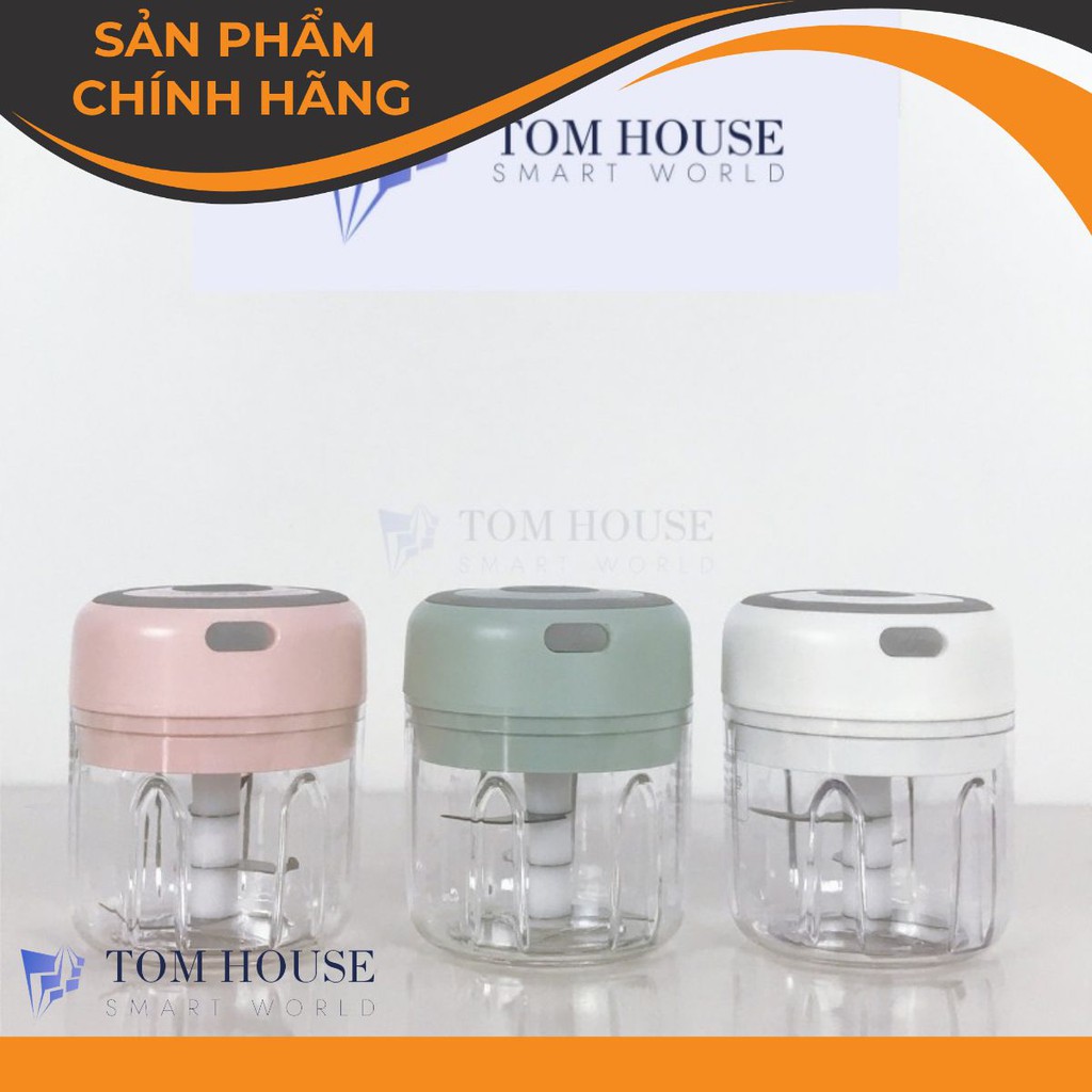 Máy Xay Mini Sạc Điện Mẫu Mới Thiết Kế Siêu Gon - Tomhouse